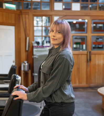 Alyssa B. at the Williamsburg shop